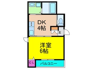 マンションＫａｎａｅの物件間取画像